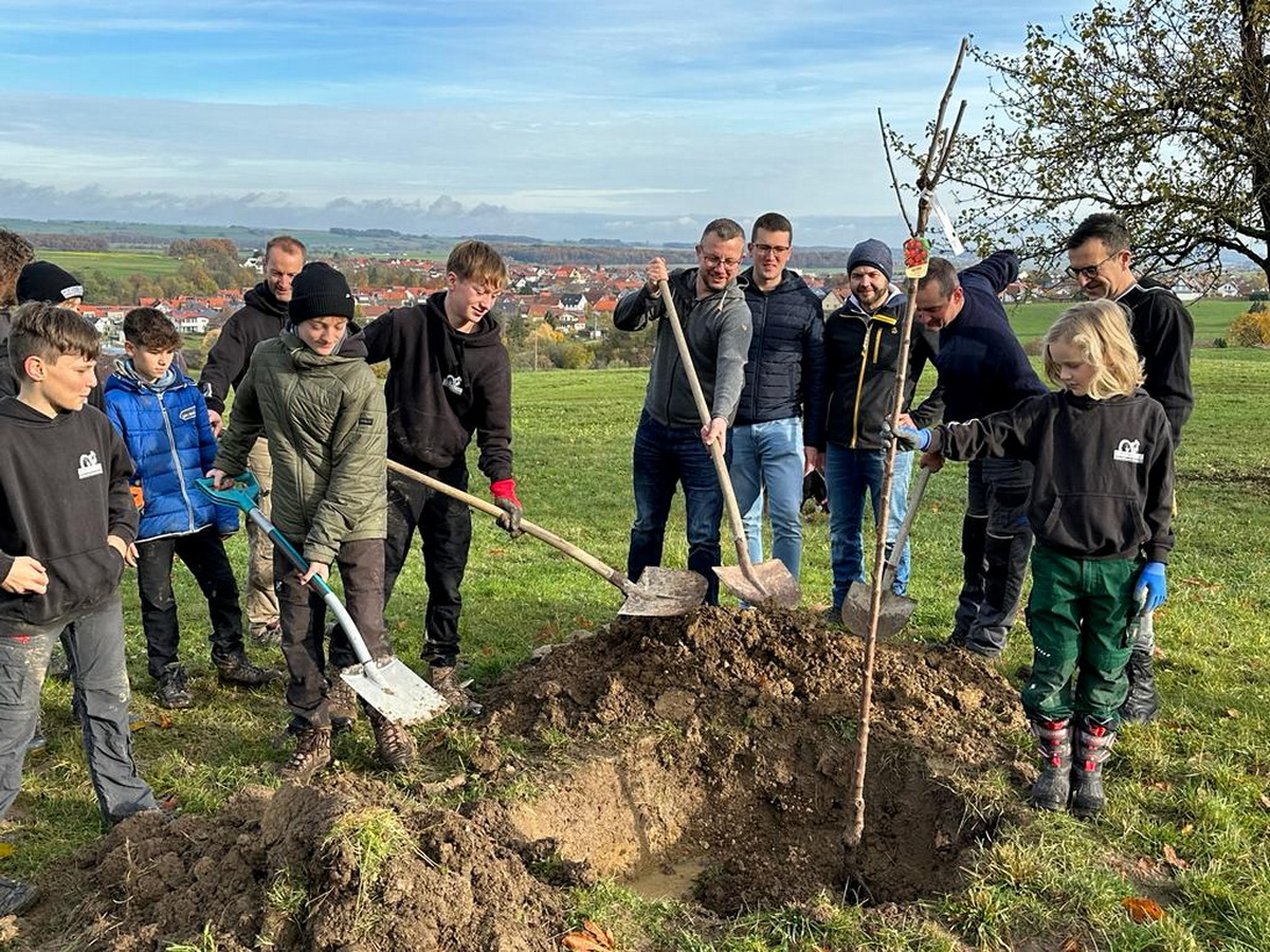 Obstbaum-Pflanzaktion