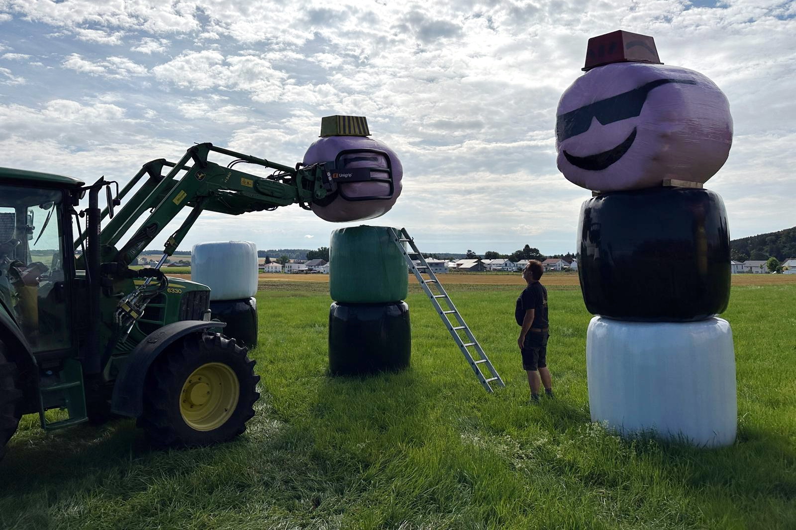 Dekoration für die Deutschland-Tour 2024