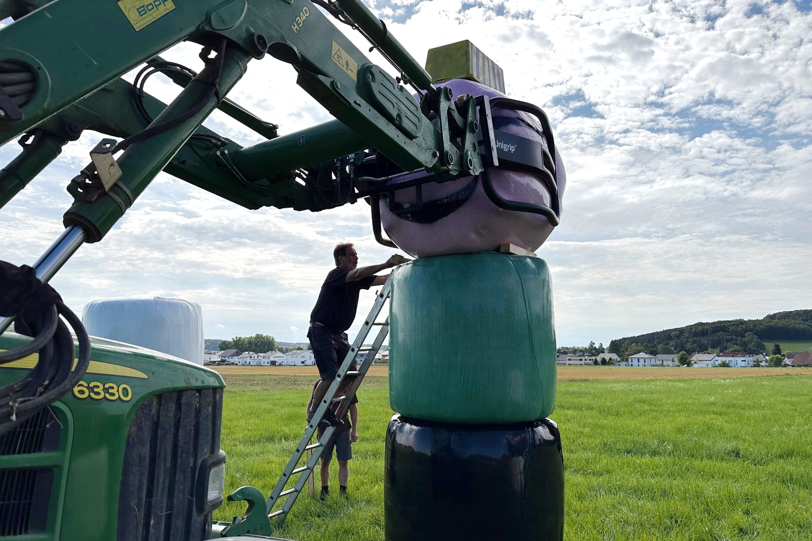Dekoration für die Deutschland-Tour 2024
