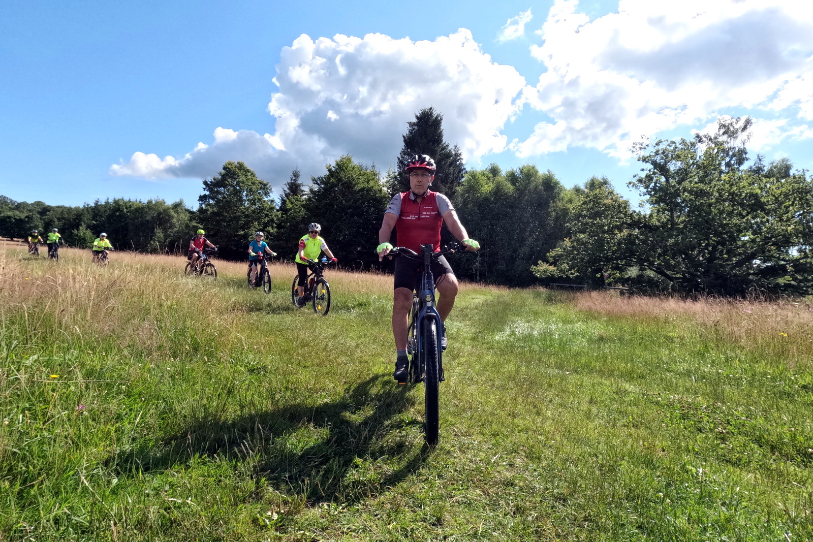 Mittwochsradler auf MTB-Tour