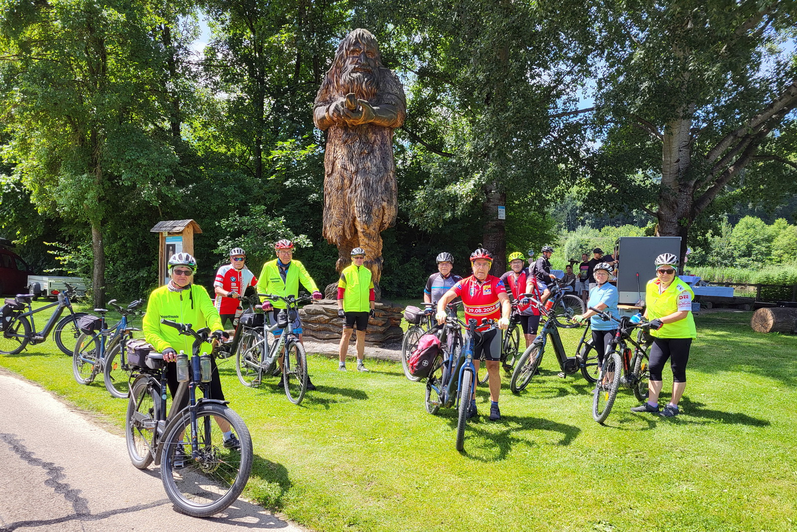 Mittwochsradler im Lonetal