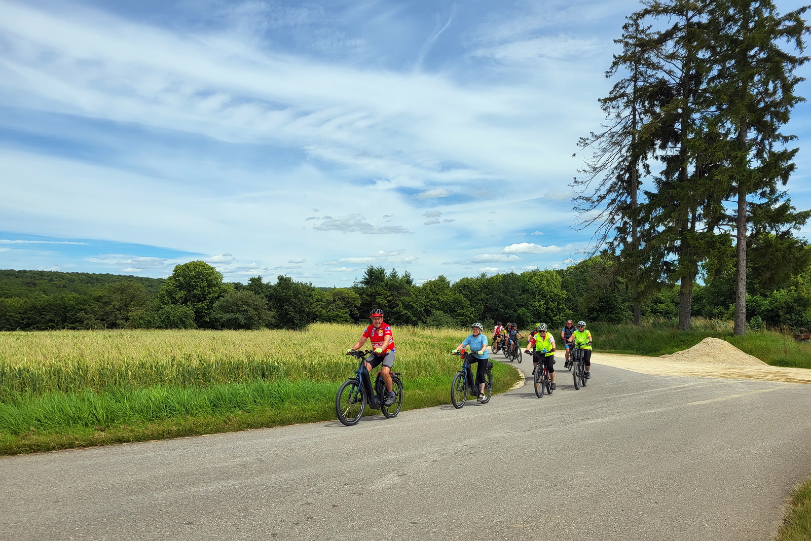 Mittwochsradler im Lonetal