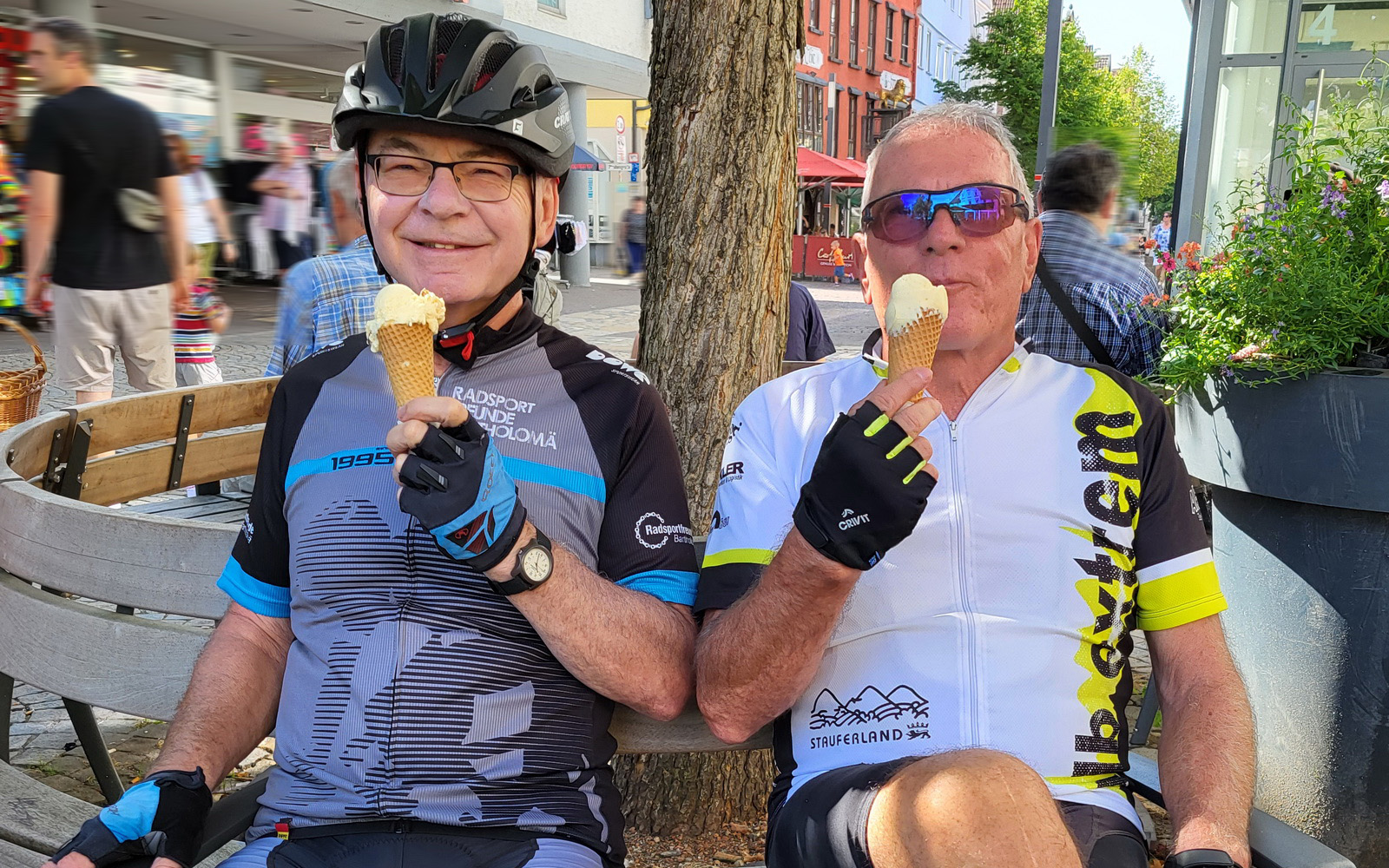 Mittwochsradler nochmals in Zähringen