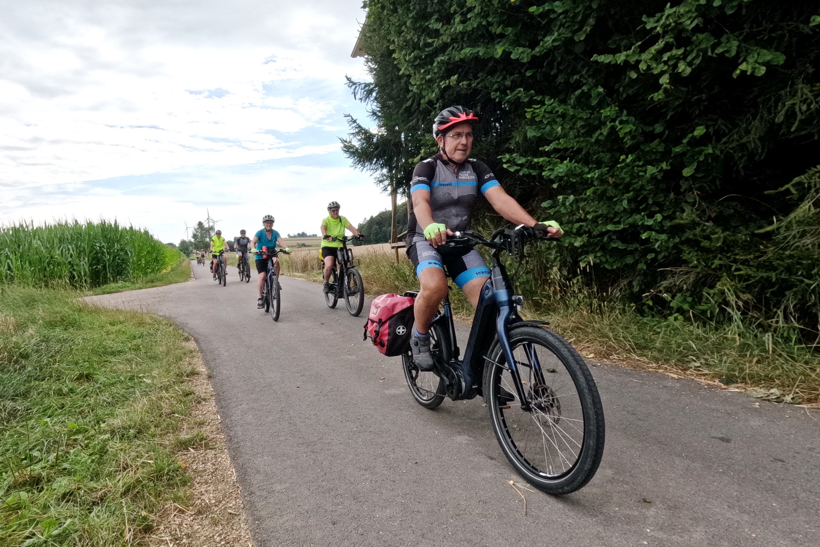 Mittwochsradler nochmals in Zähringen