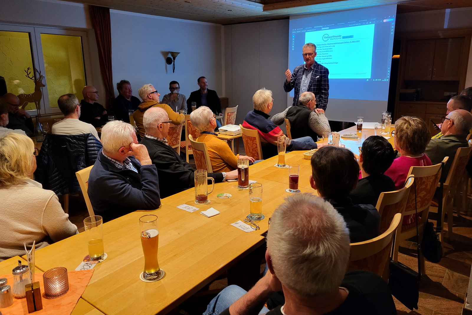 Jahreshauptversammlung der Radsportfreunde Bartholomä