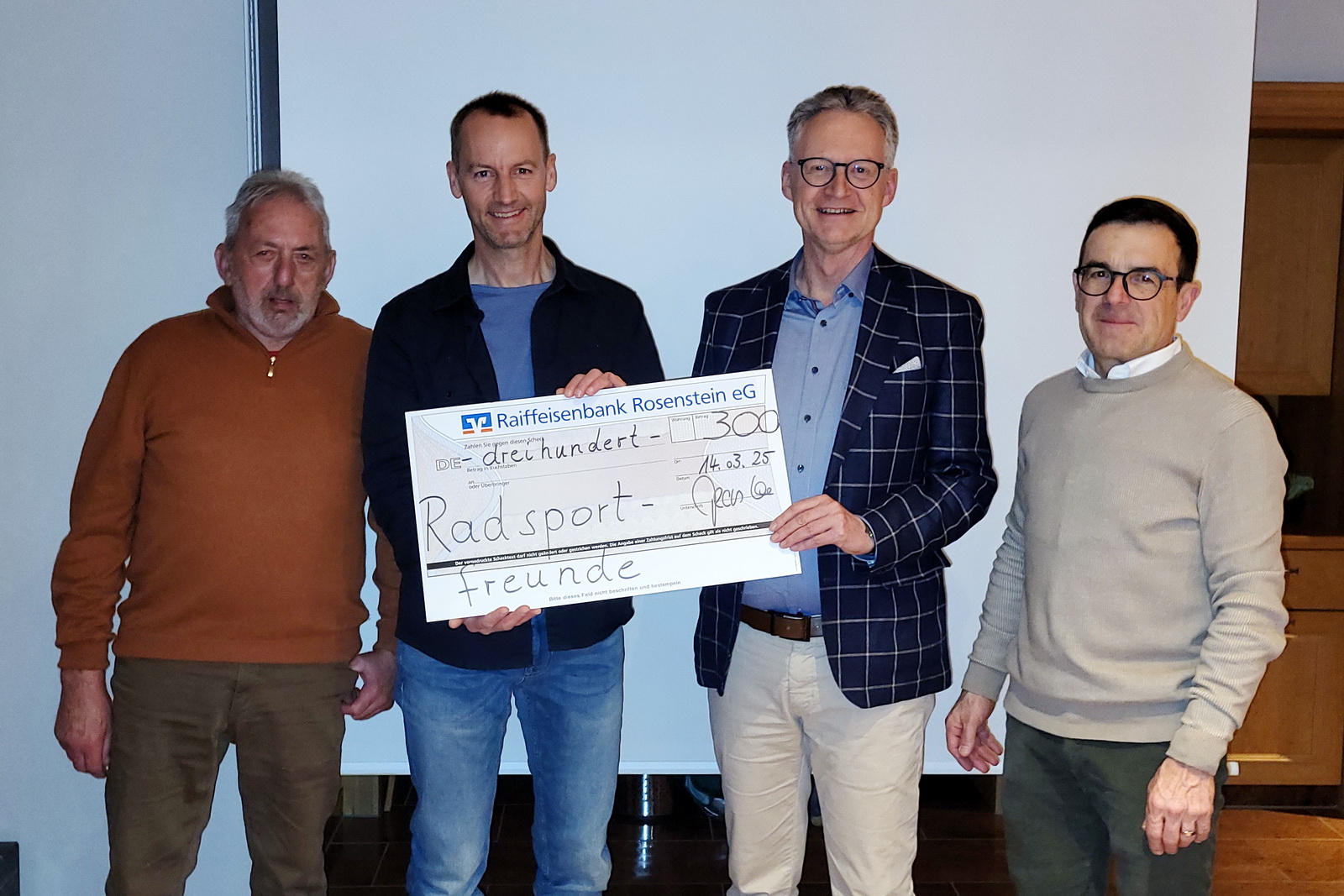 Jahreshauptversammlung der Radsportfreunde Bartholomä