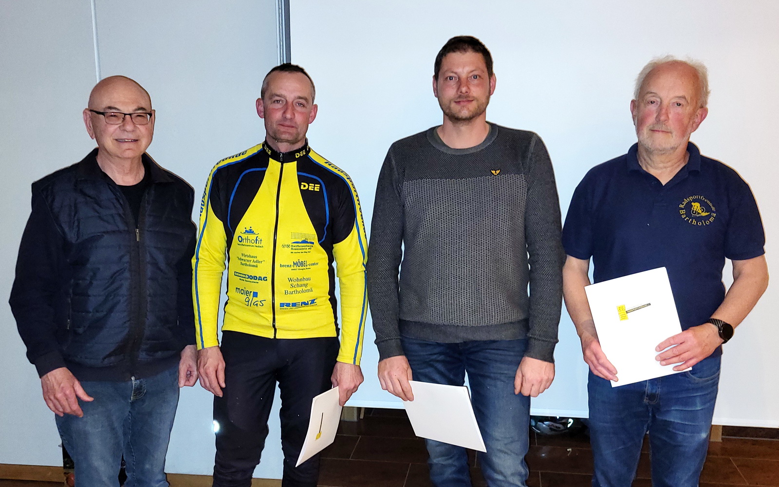 Jahreshauptversammlung der Radsportfreunde Bartholomä