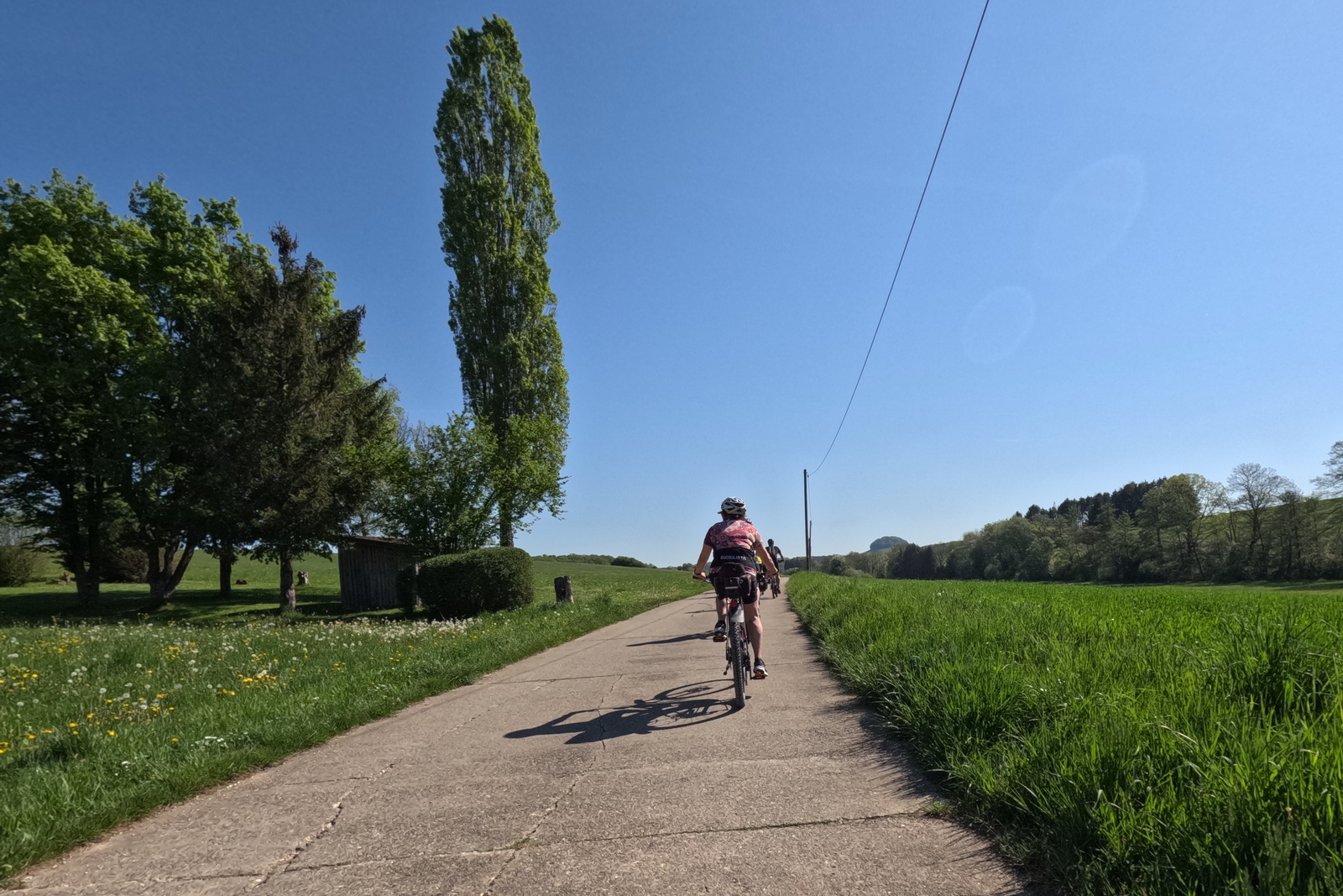 Mittwochsradler auf Maitour zum Altenbergturm
