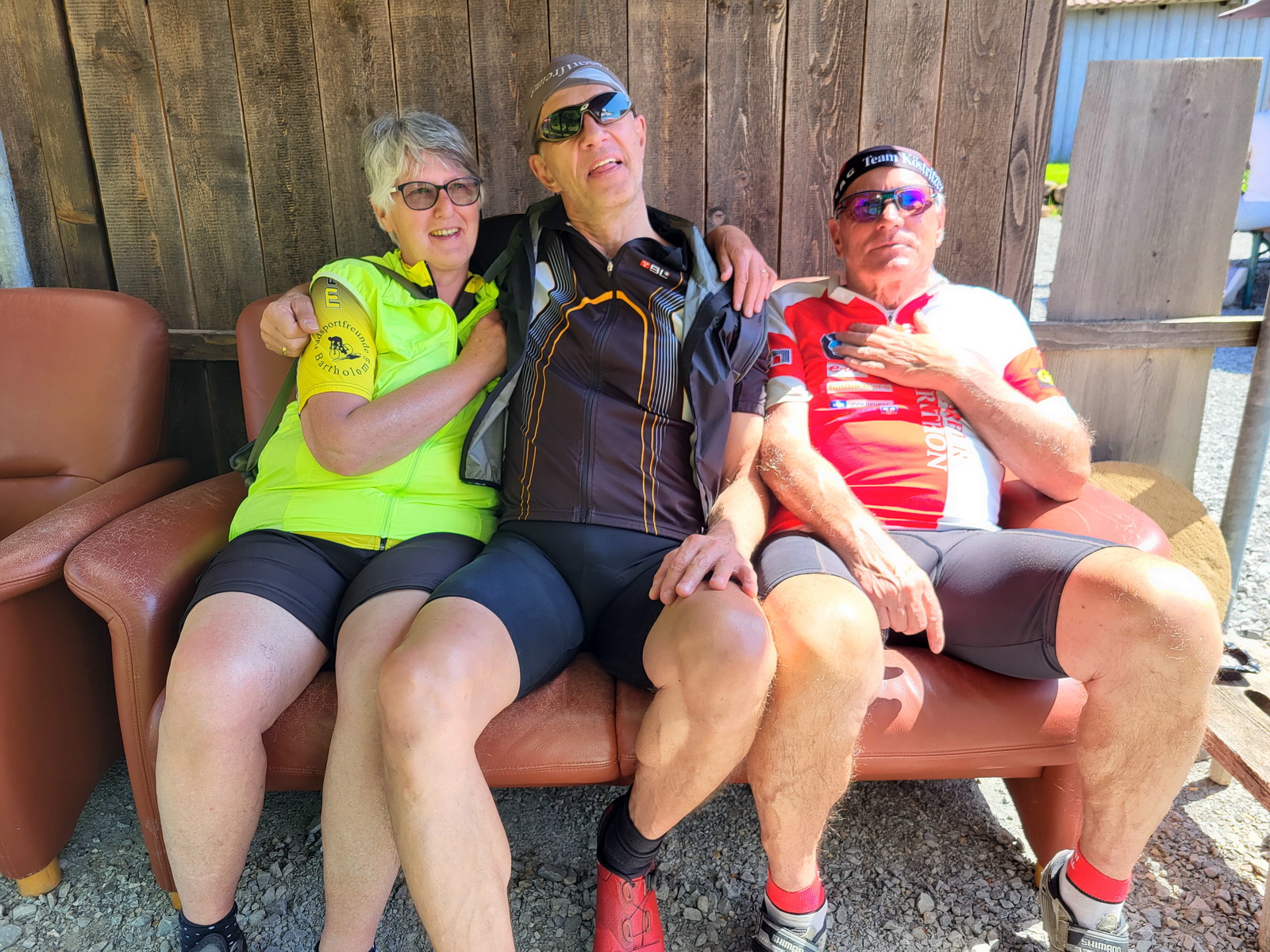 Mittwochsradler auf Maitour zum Altenbergturm