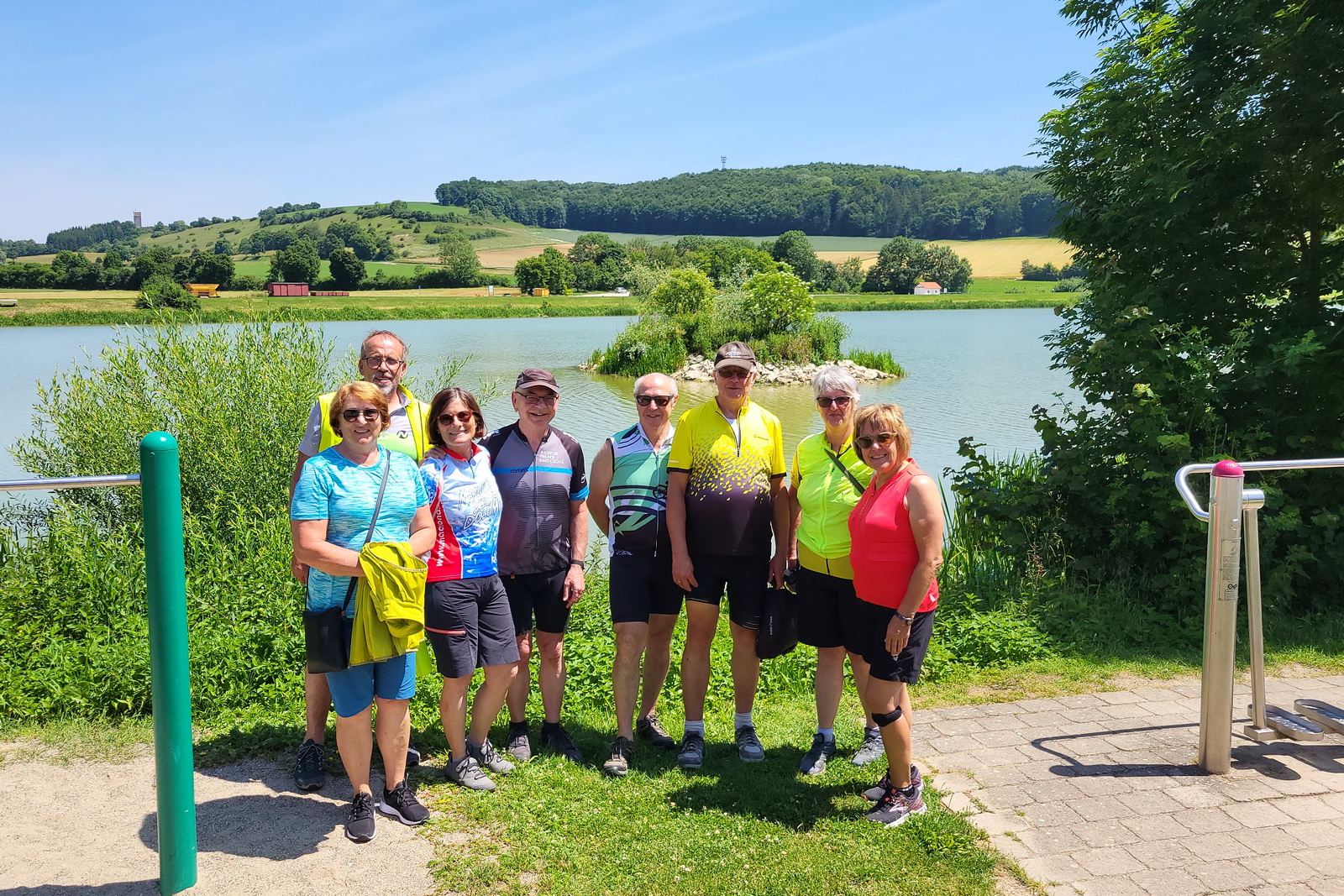 Mittwochsradler am Härtsfeldsee – mol anderschrom