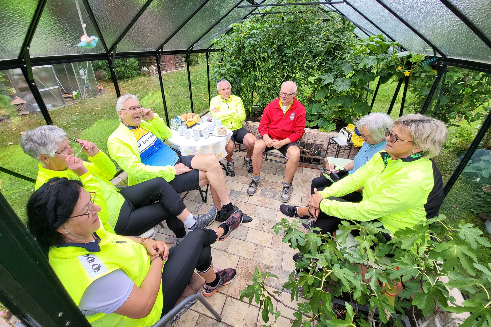 Mittwochsradler - Hocketse statt Radeln