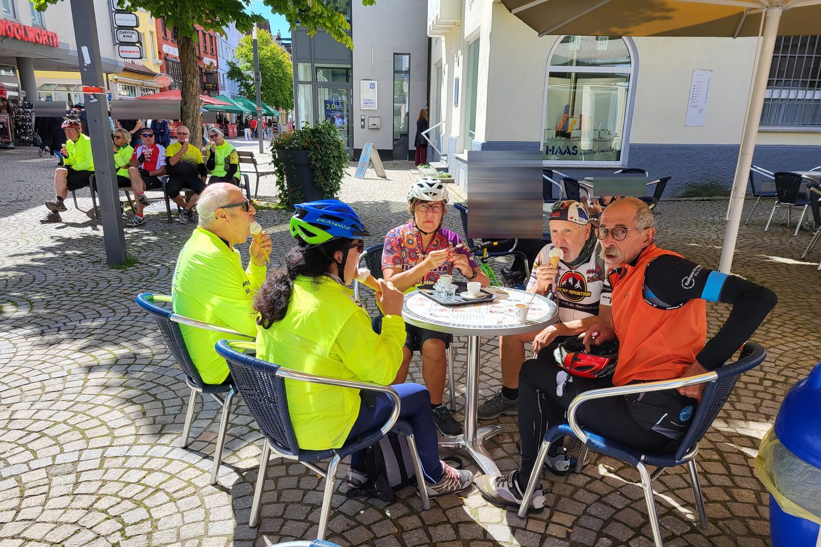 Mittwochsradler radeln über Küpfendorf nach Tauchenweiler
