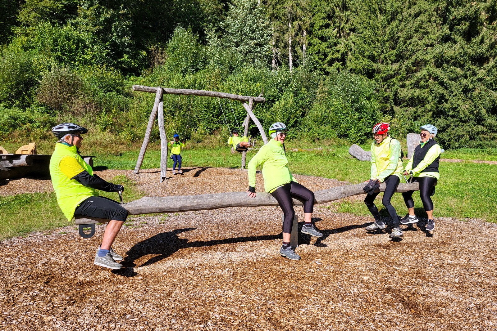 Mittwochsradler radeln über Küpfendorf nach Tauchenweiler