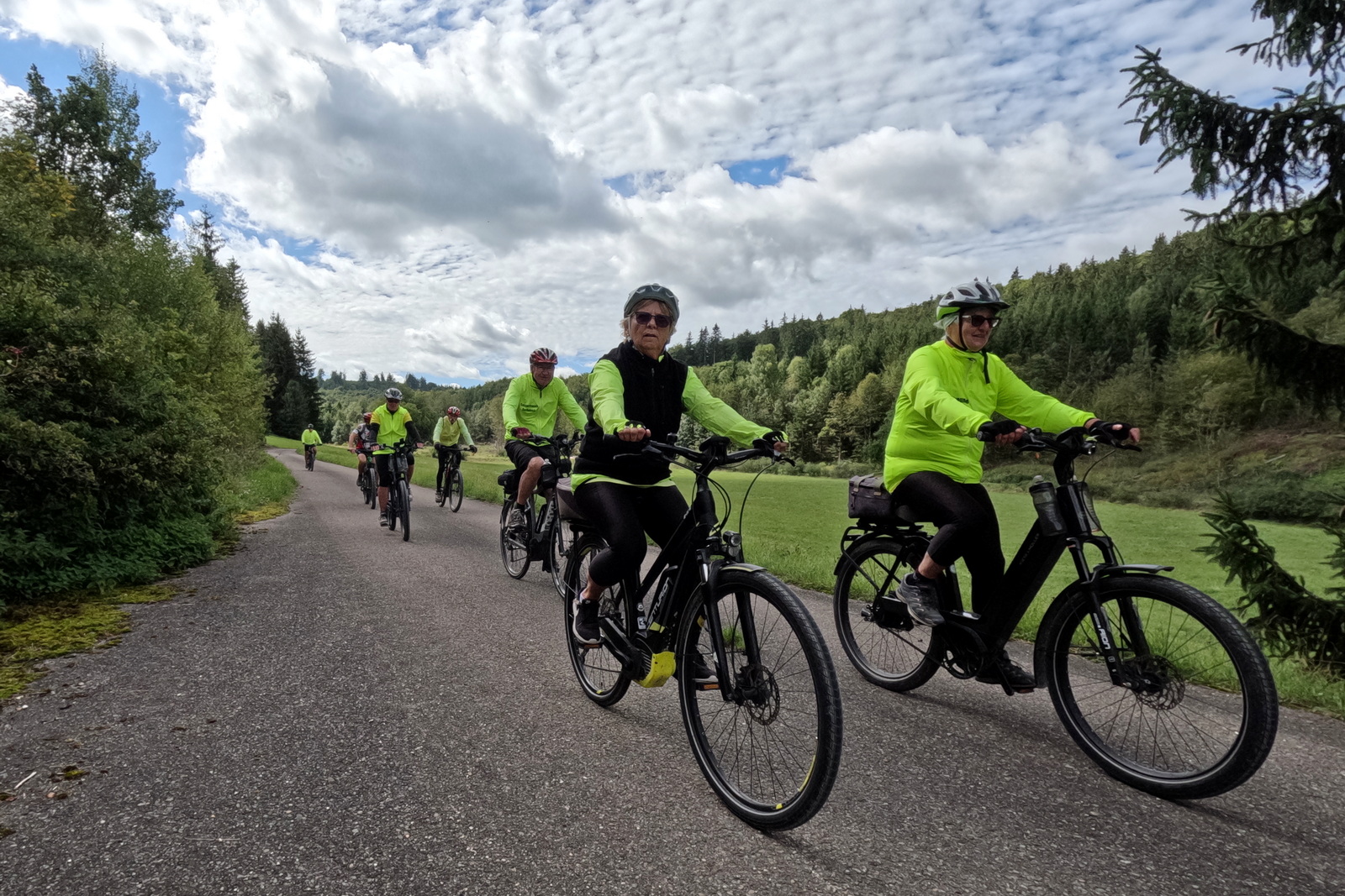 Mittwochsradler radeln über Küpfendorf nach Tauchenweiler