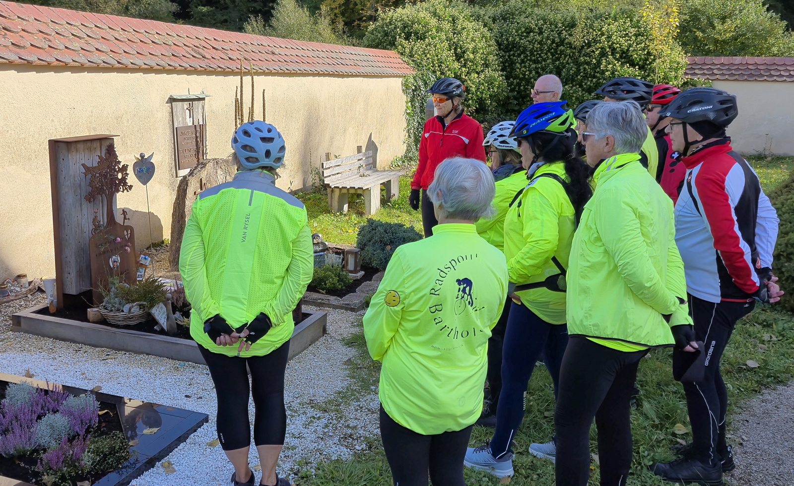Mittwochsradler im grünen Wald