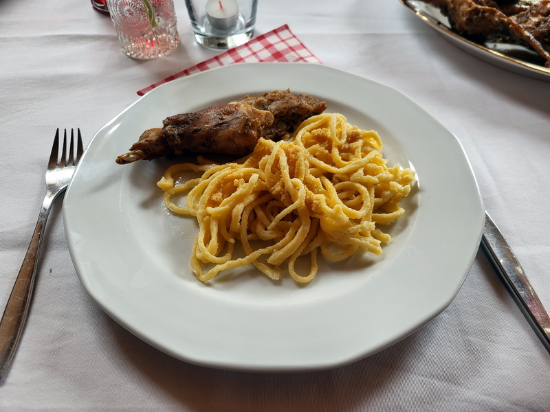 Hasenessen in der Küferstube