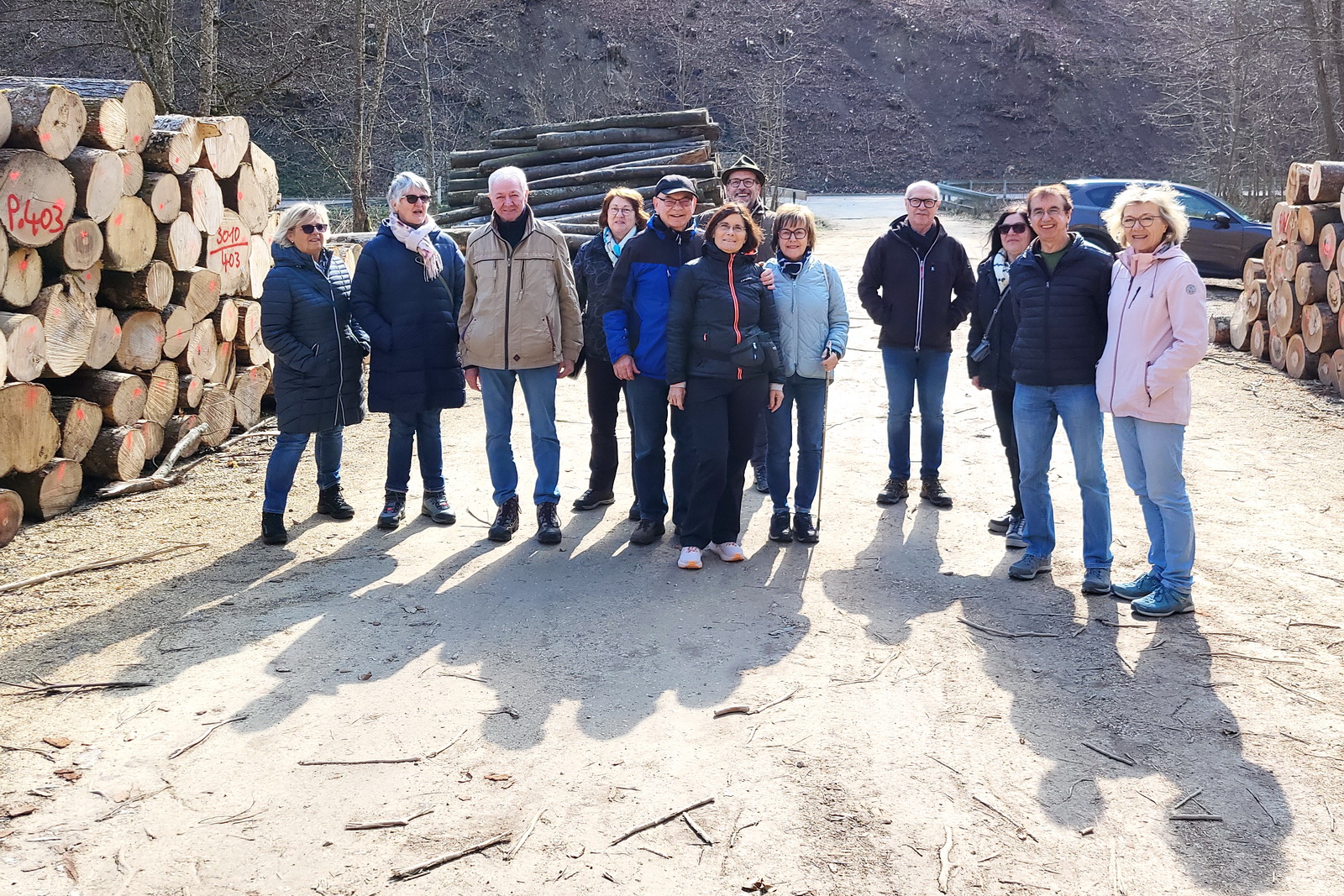 Wanderung an der Roggenmühle