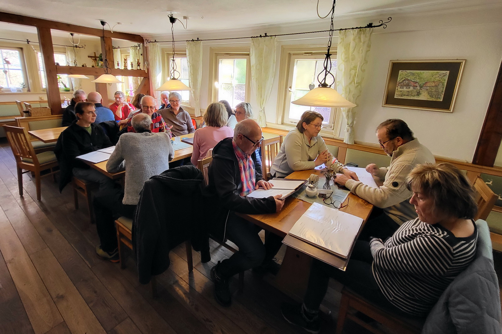 Wanderung an der Roggenmühle