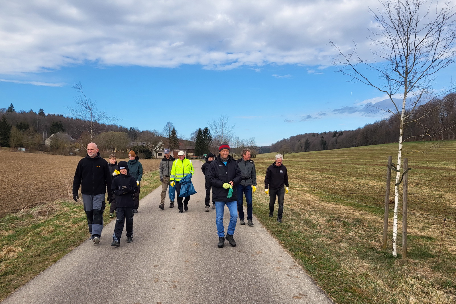 Landschaftsputzete der Gemeinde