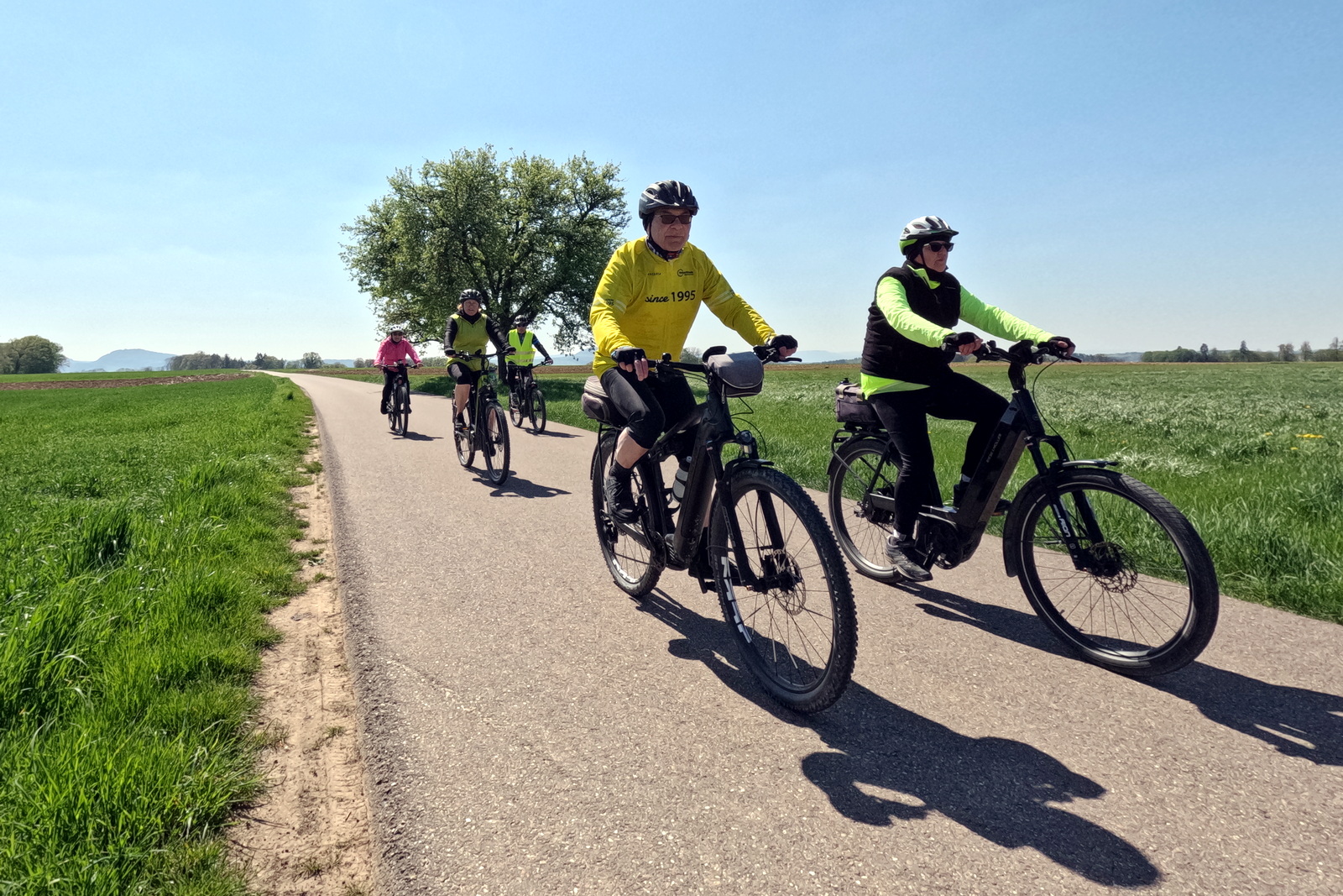 Mittwochsradler im Haselbachtal