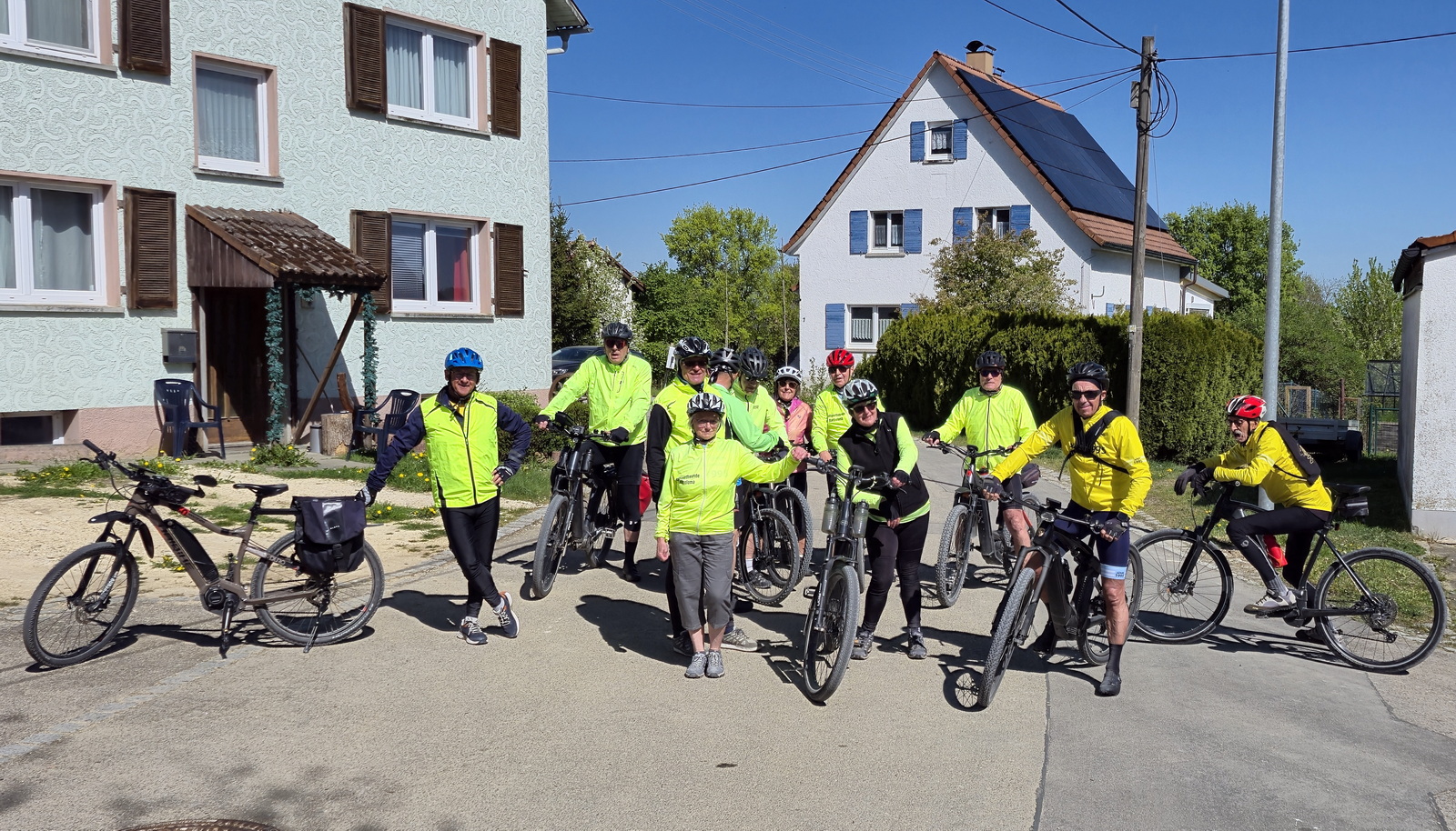 Mittwochsradler radeln über Küpfendorf nach Heidenheim