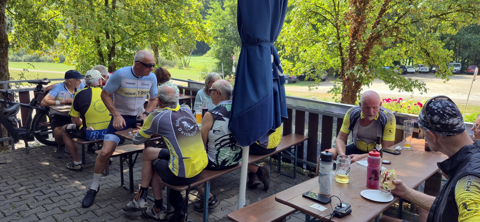Mittwochsradler am Eisenbach-Stausee