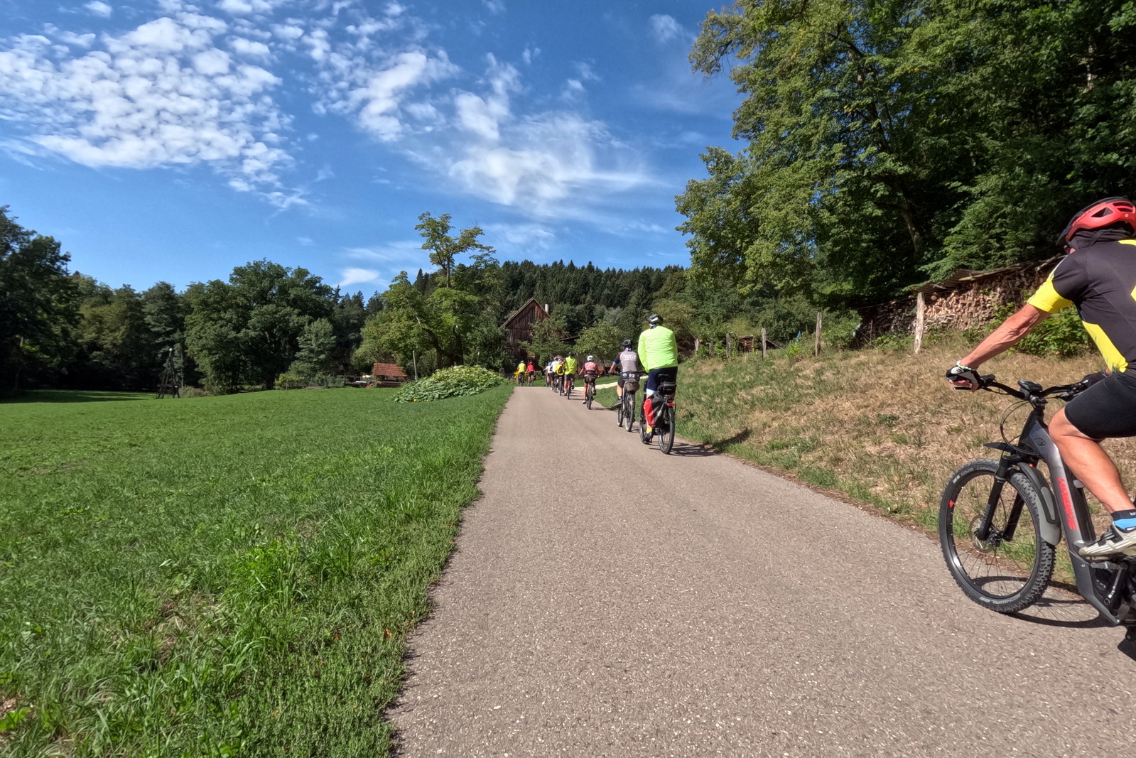 Mittwochsradler im Paradies