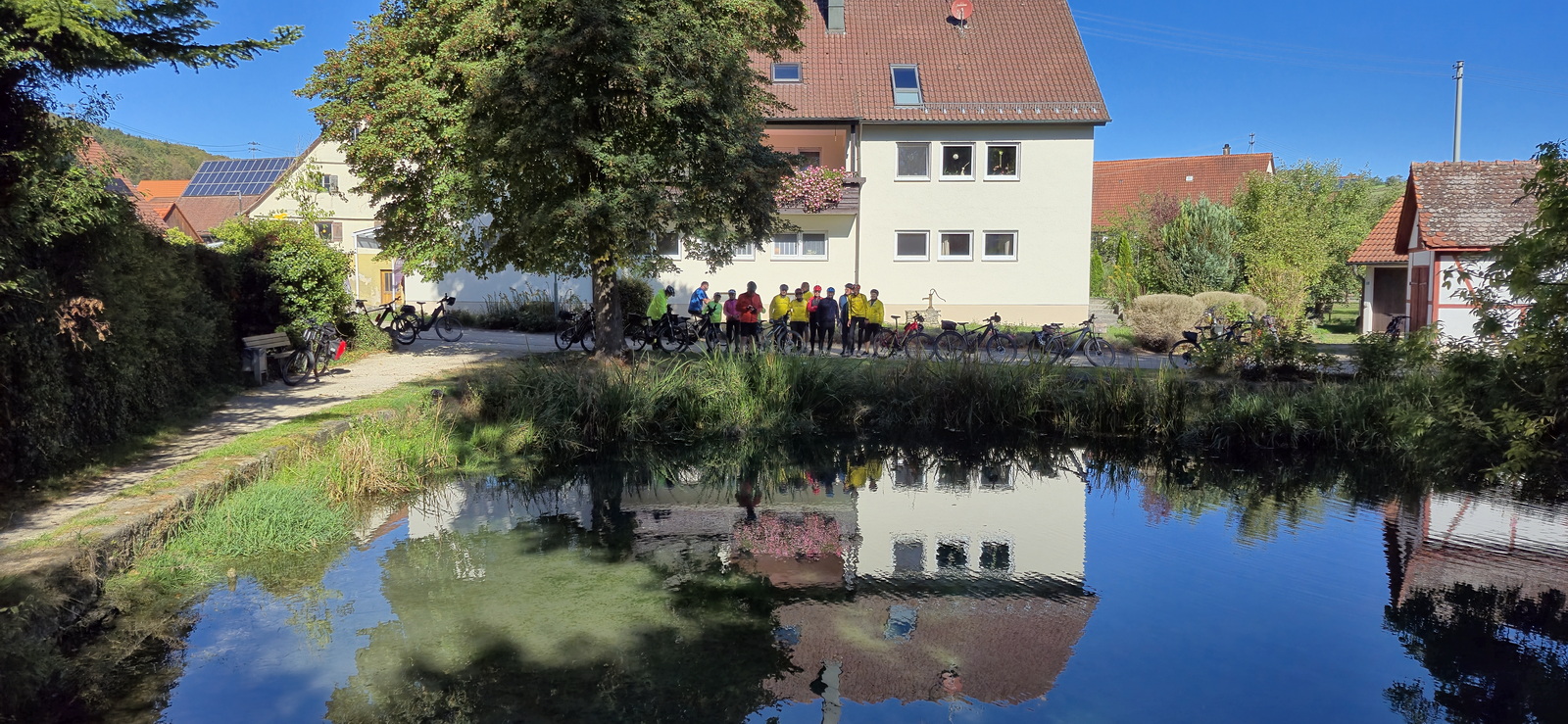 Mittwochsradler am Lonetopf und in Neenstetten