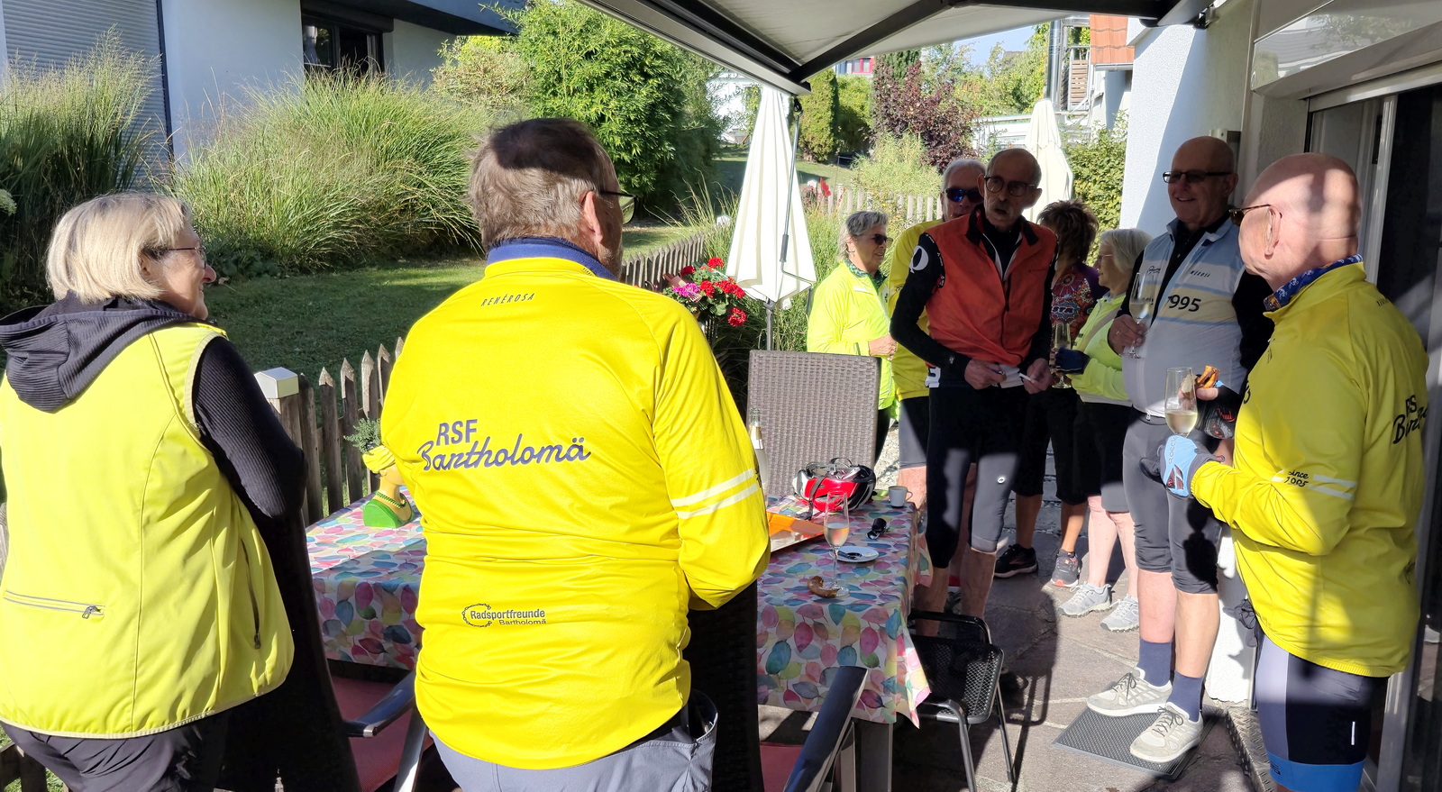 Mittwochsradler an der Rehnenmühle und in Frickenhofen