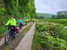 07.-12.05.2024 - Trainingslager Odenwald - Radweg bei Sindringen